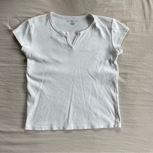 Brandy Melville V Cutout Shirt